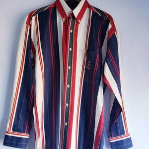 Vintage Ralph Lauren Chaps Button Up Multi color